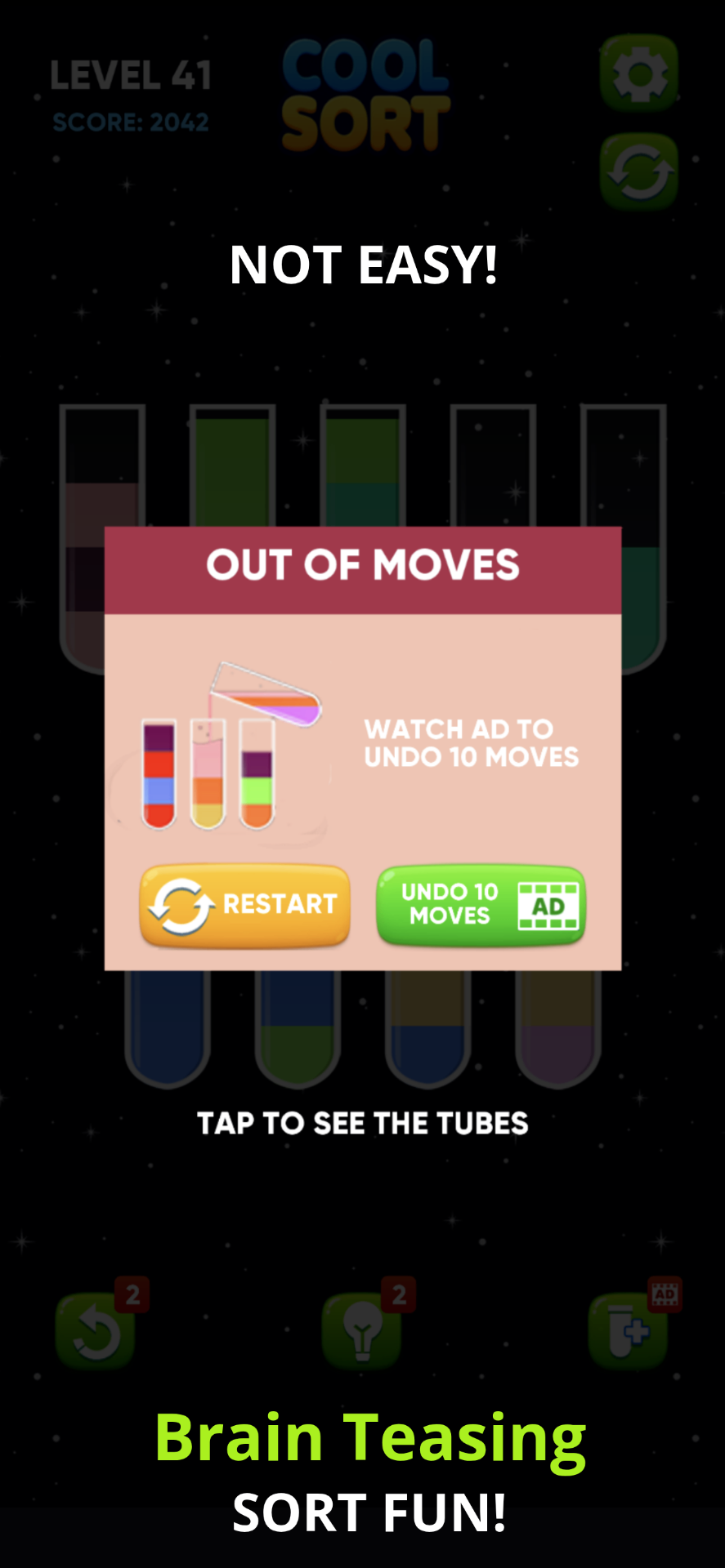 Brain teasing sort fun